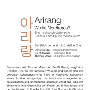 Arirang Flyer Rückseite